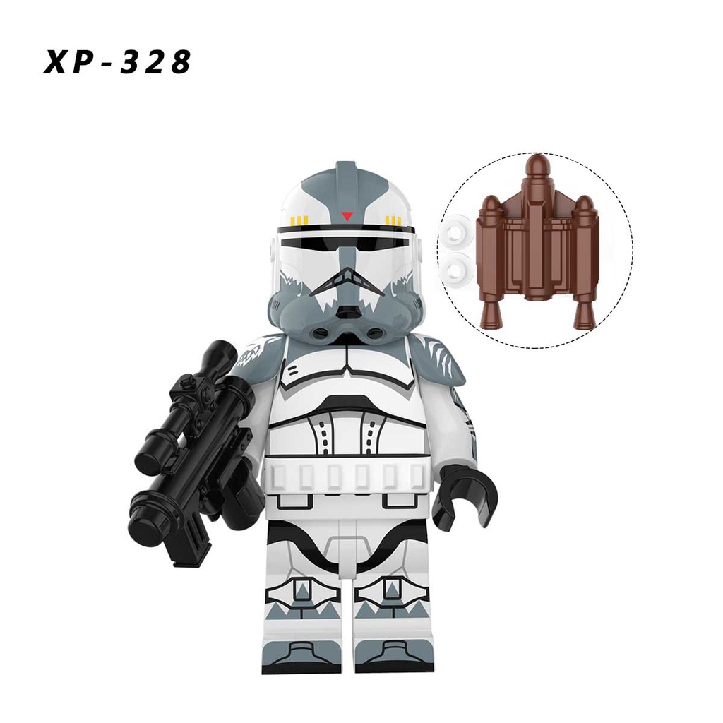 Kt1043 Mainan Action Figure Stormtrooper Minifigures STAR WARS Multi Lengan Untuk Koleksi