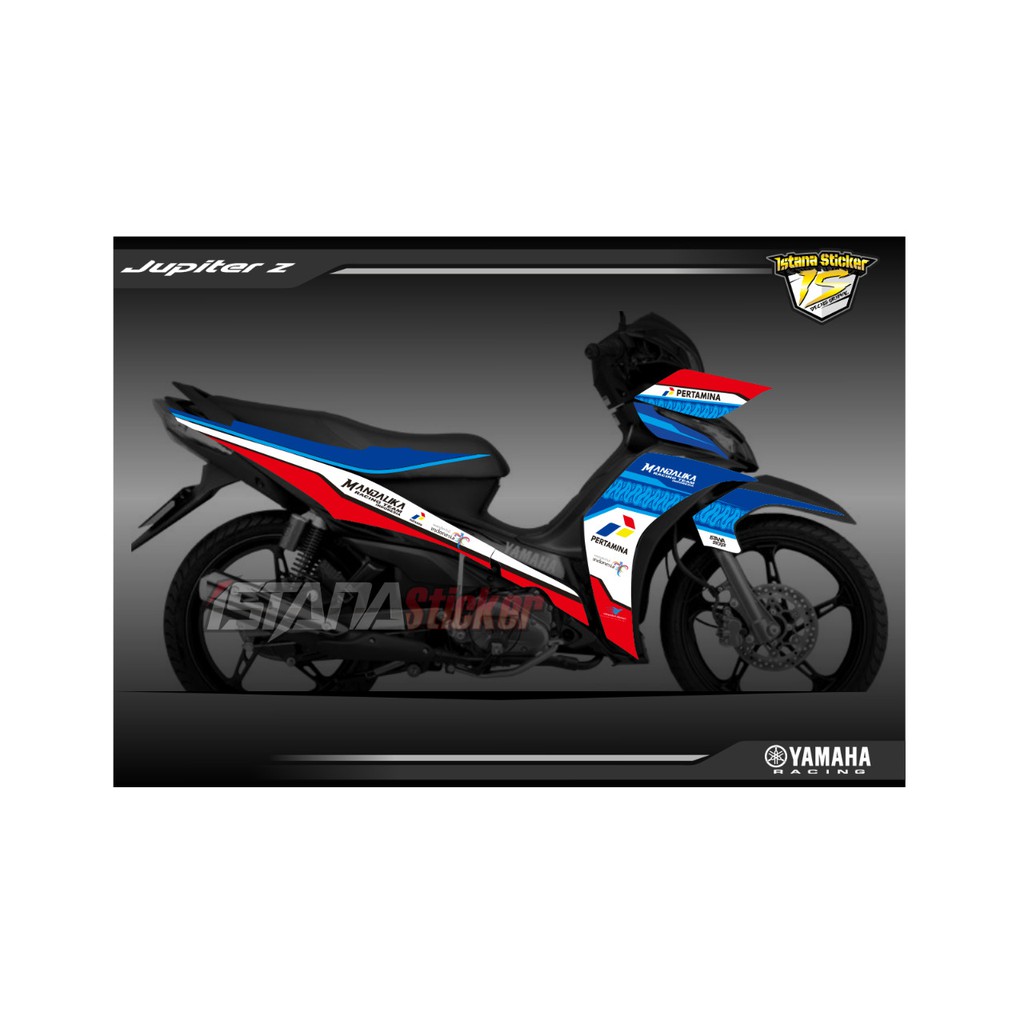 Stripping Jupiter Z1 Seri Mandalika Racing team SAG