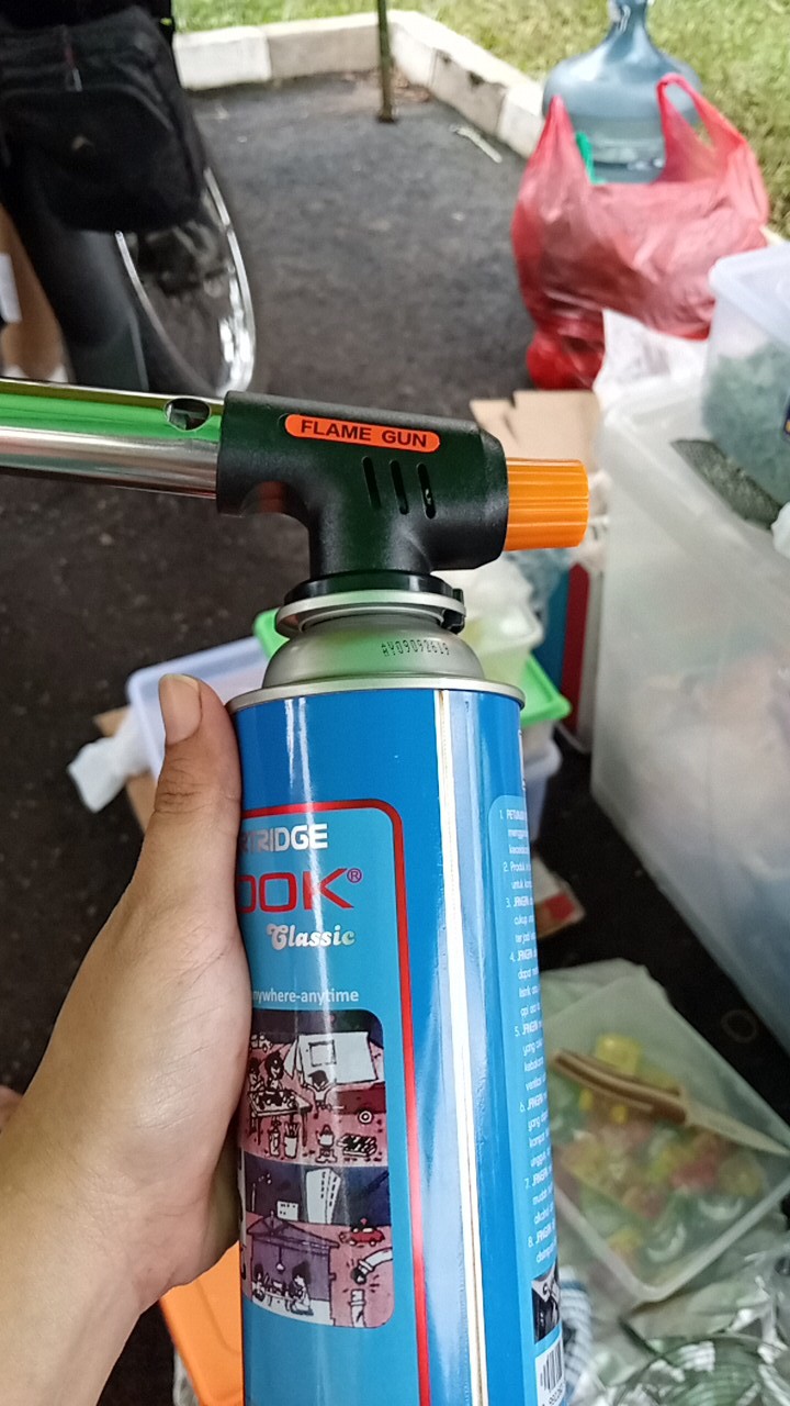 Torch Portable Paket Flame Gun Masak Gas Hicook Khusus Pulau Jawa