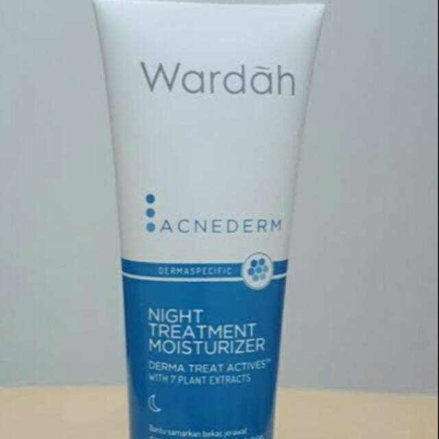 Wardah Acnederm Night Treatment Moisturizer
