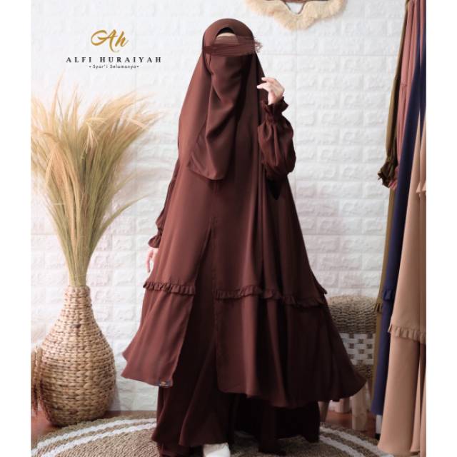 gamis tangkuban perahu