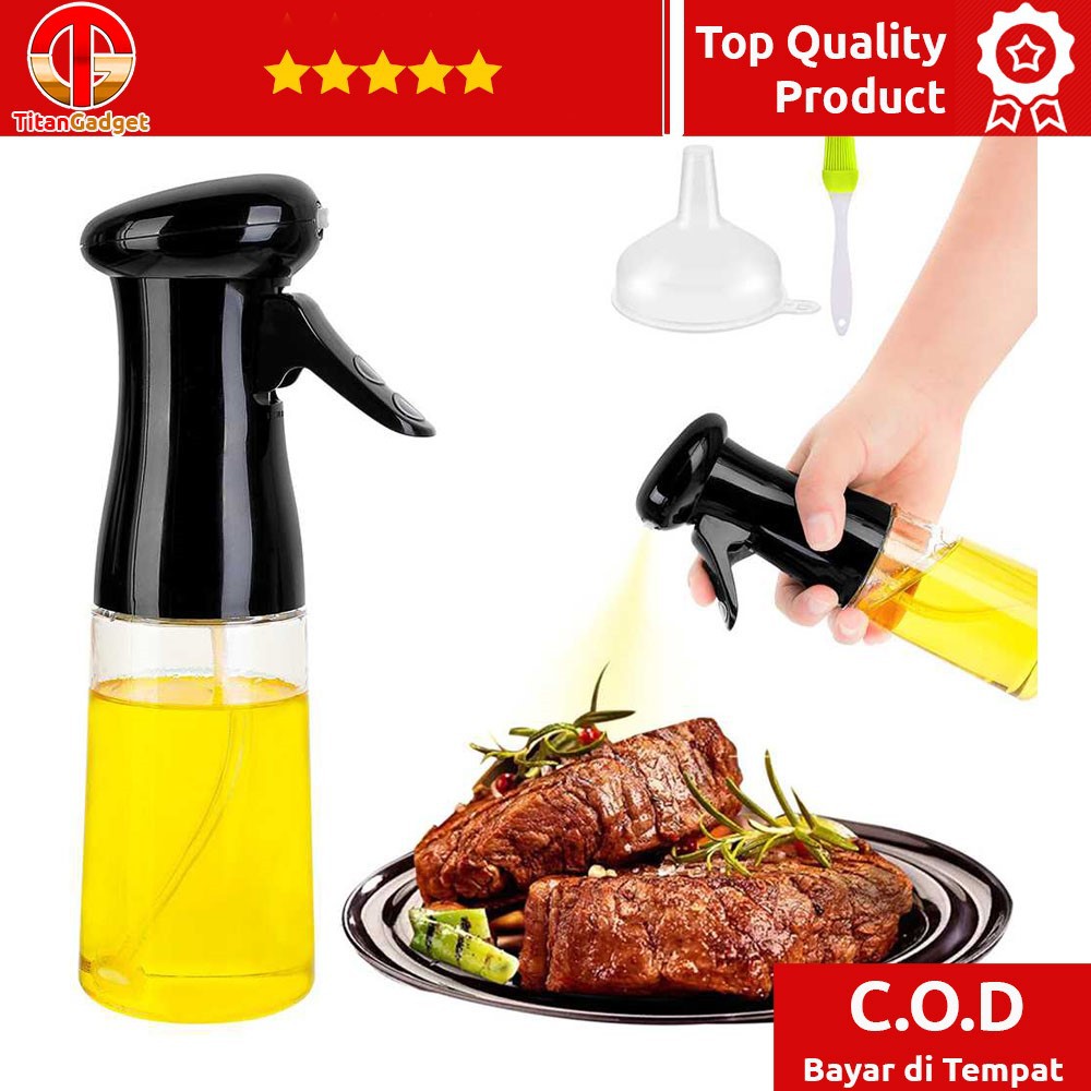 

Botol Minyak Spray Olive Oil BBQ Chinese Food 210ml - M2194 TitanGadget
