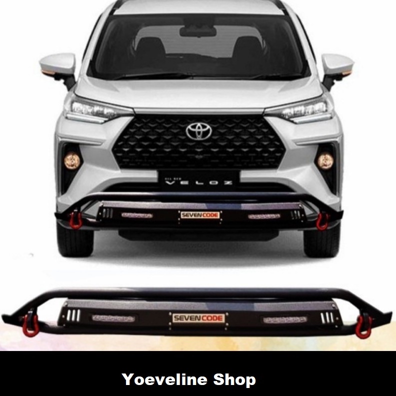 Tanduk Cobra Sevencode Bumper Depan Avanza-Veloz