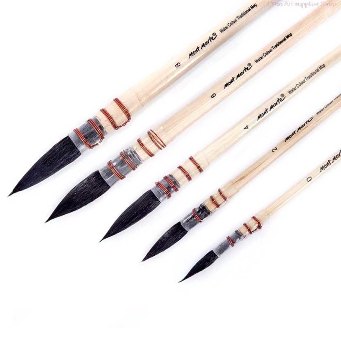 

Mont Marte - Watercolour Traditional Mop Brush - 0