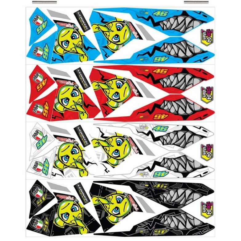 Striping Vario 150 / 125 ESP 2015 2016 2017 Variasi Sticker Motor Stiker Skotlet Scotlite