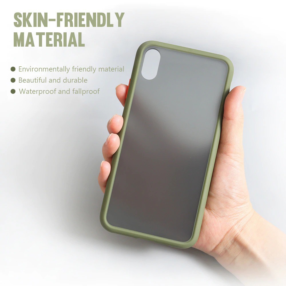 Case INFINIX HOT 9 Fuze Matte Hybrid Premium Hardcase