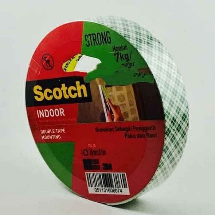 

3M Scotch Double Tape Mounting 110 - 3A , Size 24 mm x 3 meter