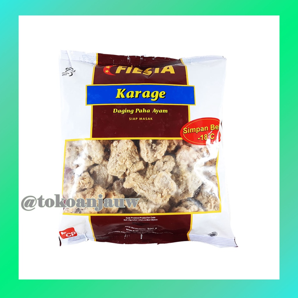 

Fiesta Karaage 500 gr Chicken / Daging Paha Ayam Siap Masak