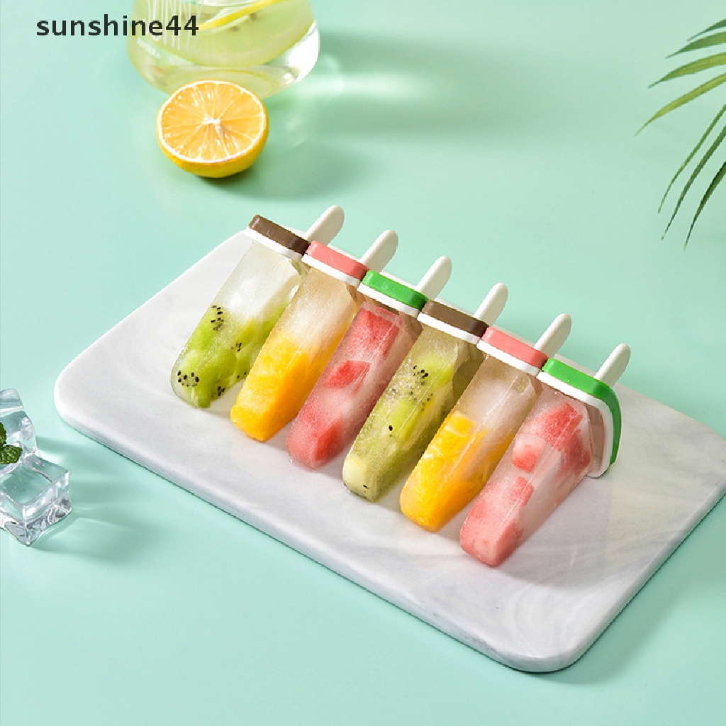 Sunshine Cetakan Es Krim Popsicle Homemade DIY Bentuk Semangka