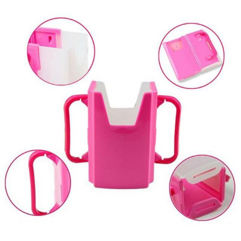 ~ PIYOSHI08 ~ Milk Juice Box Holder / Tempat Pegangan Susu Kotak Wadah Minuman Kotak MA54