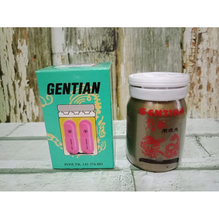 GENTIAN (OBAT REMATIK, PEGAL LINU, SAKIT PINGGANG, ENCOK)