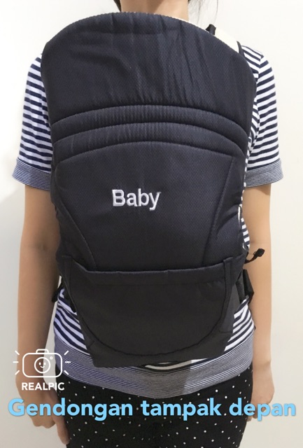 gendongan ransel bayi depan tidak panas soft carrier slabber /gendongan ransel / baby carrier 2 in 1