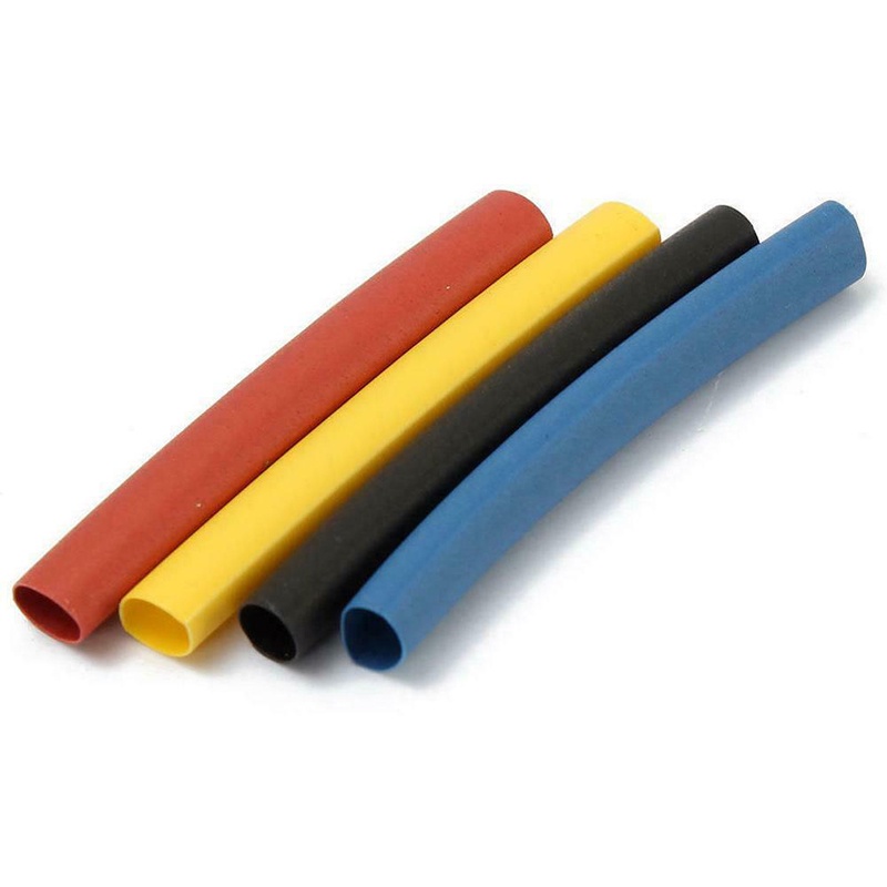 &lt; E2id &amp; &gt; 164pcs Tabung Heat Shrink Pembungkus Kabel