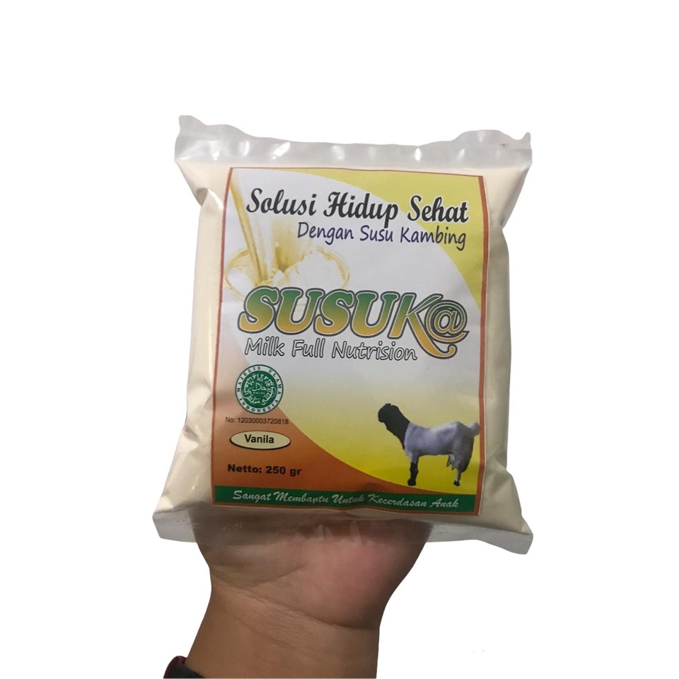 

Susu Kambing Etawa Susuka Rasa Gula Batu