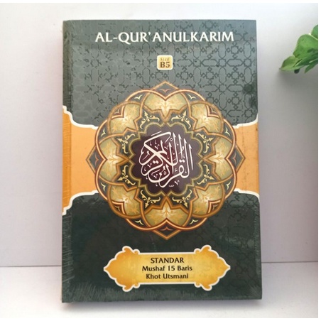 AL QURAN USTMANI BESAR B5 15 BARIS BEST SELLER TERLARIS GROSIR