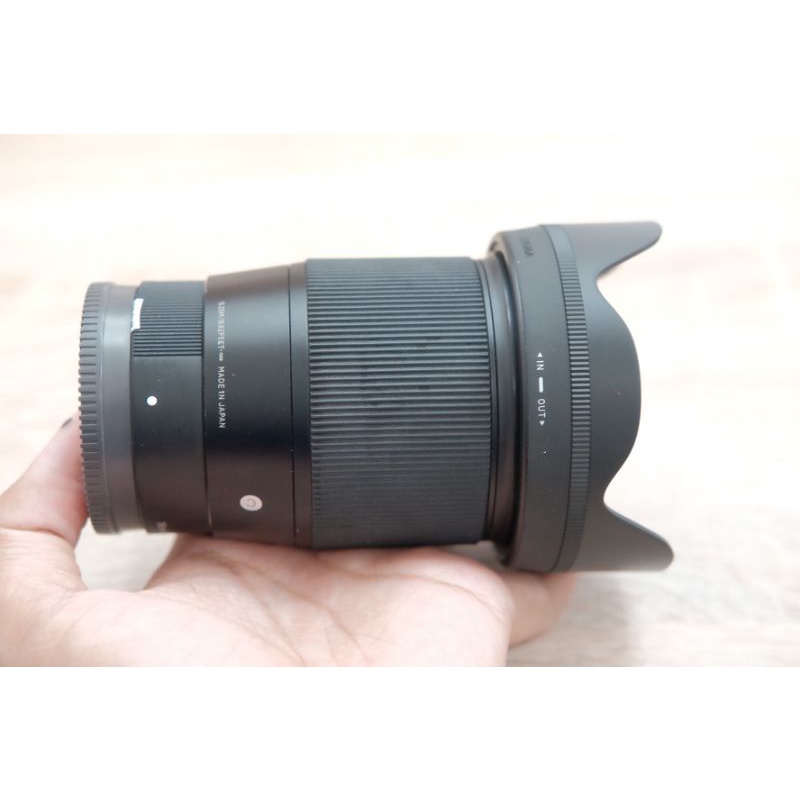 Sigma 16mm f1.4 C untuk kamera mirrorless Sony E-mount