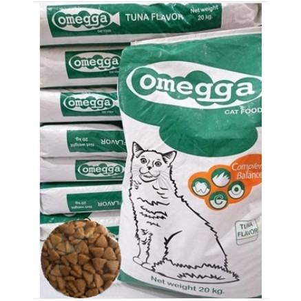 Makanan Kucing OMEGA TUNA Omegga Cat Food Karungan 20kg 20 kg