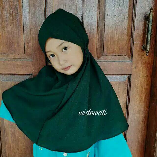 Jilbab instant anak mariyam size 60*70 untuk usia 5-12 th