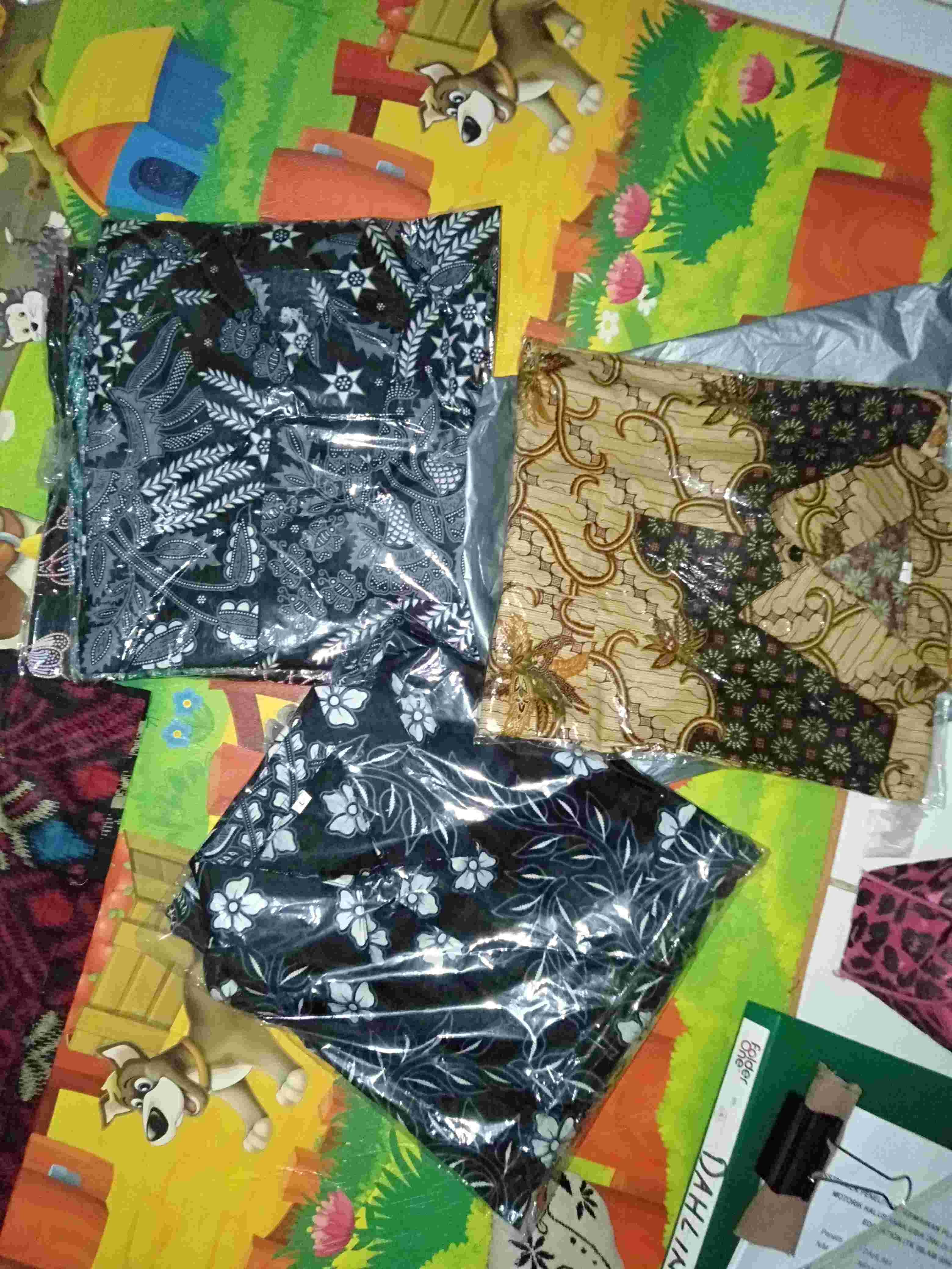 Kemeja Batik Lengan Panjang Batik  Danabrata Pria Motif Songket Hijau Kode 031 M L Xl Xxl Regular