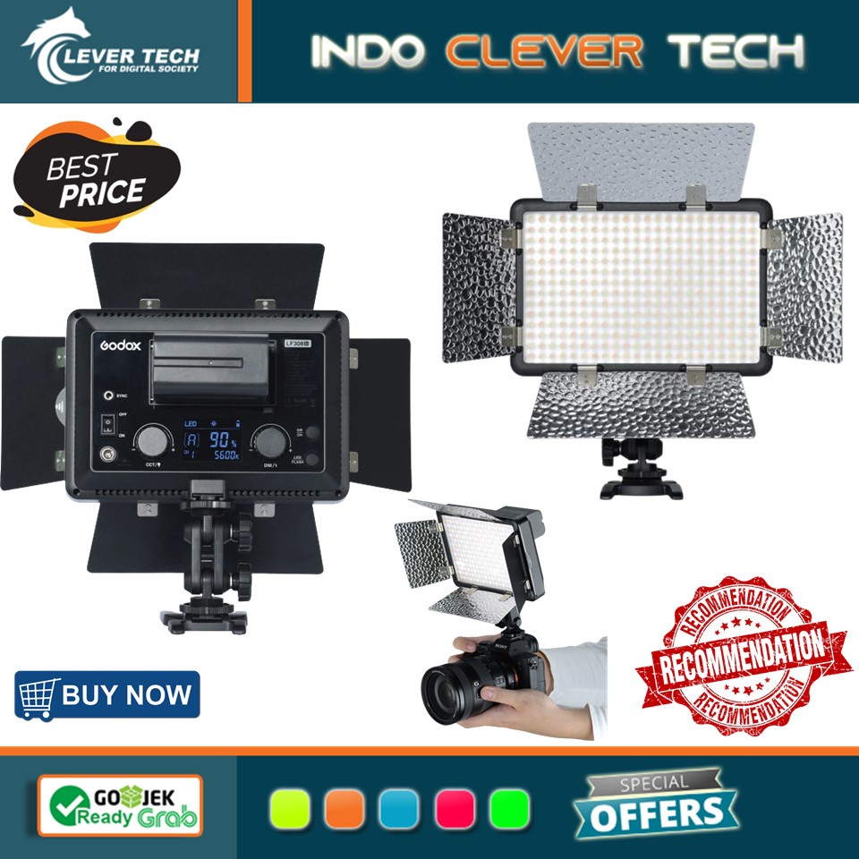 Godox LF308BI Variable Color LED Video Light