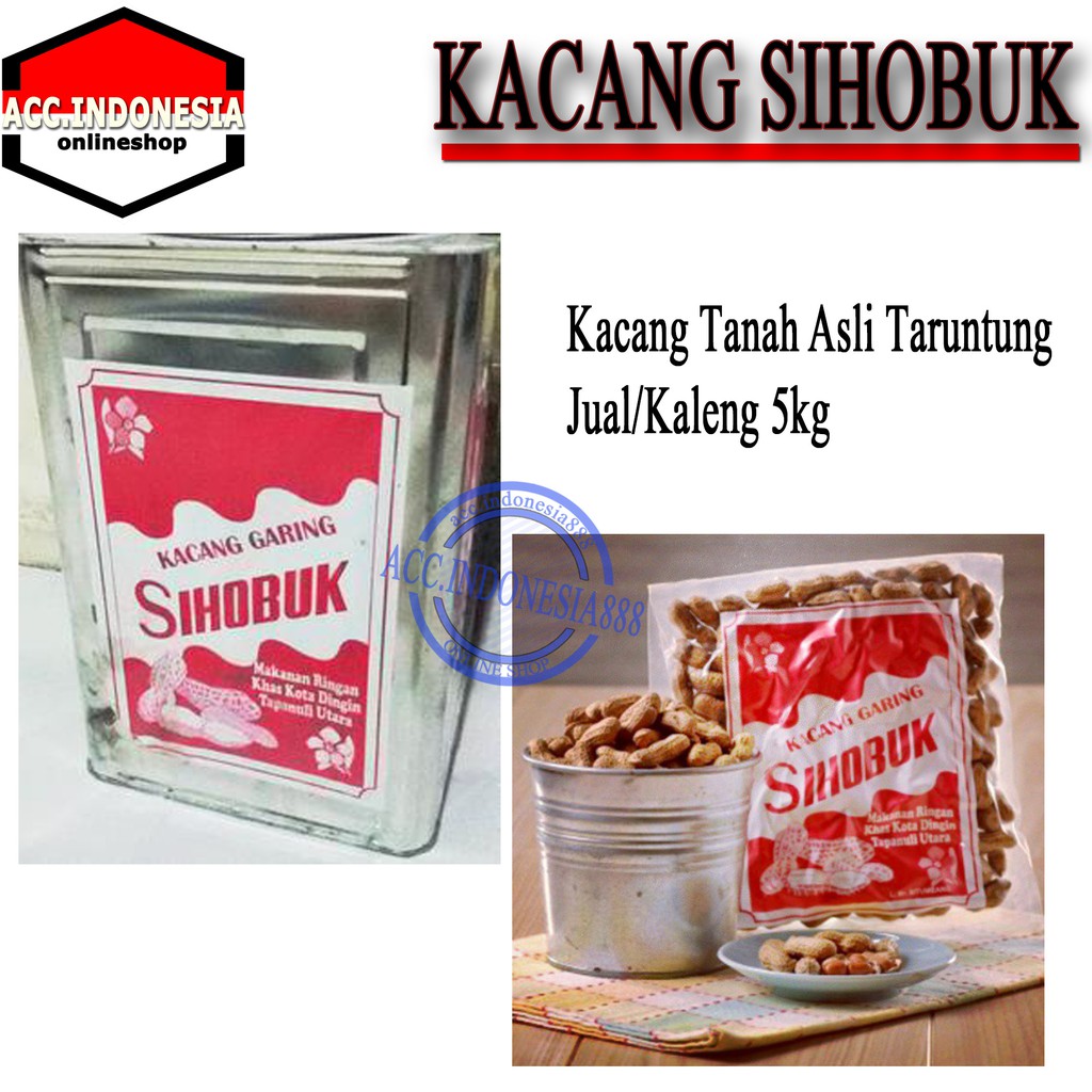 

Kacang Tanah Sihobuk Tarutung Asli isi 5Kg