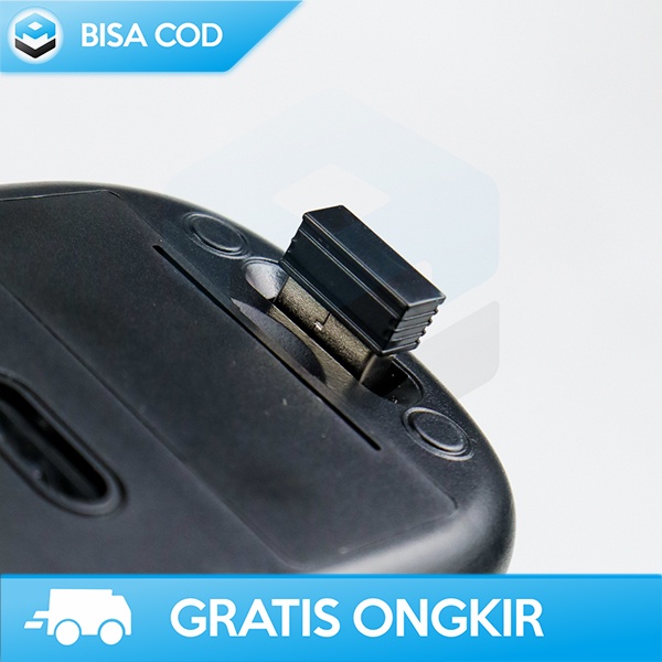 WIRELESS MOUSE 2.4G NIRKABEL BATERAI AAA OPTICAL USB 2.0 TAFFWARE Y810