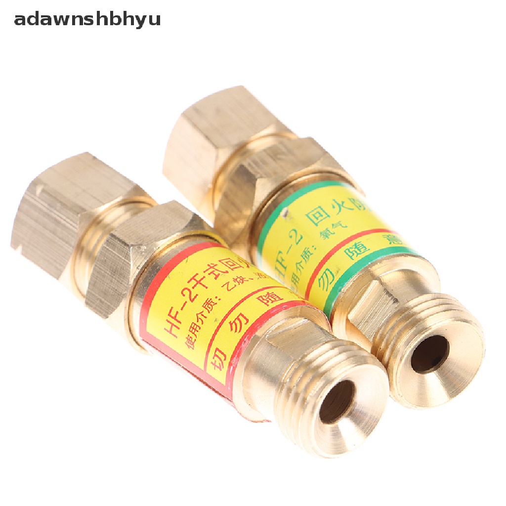 Adawnshbhyu Aksesoris Las Gas Oxygen/Acetylene Check Valve Flashback Arrestor