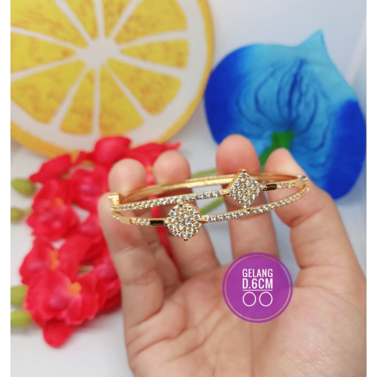 Gelang Xuping Asli Permata Cantik