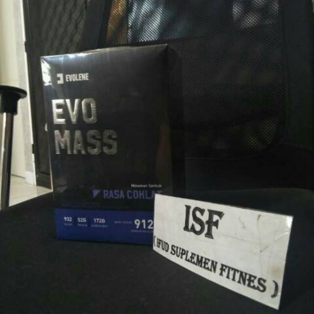 Evo Mass 2 lbs Box Segel Evolene Evo Mass 912 Gram Segel Penambah Berat Badan Evomass 2 lb