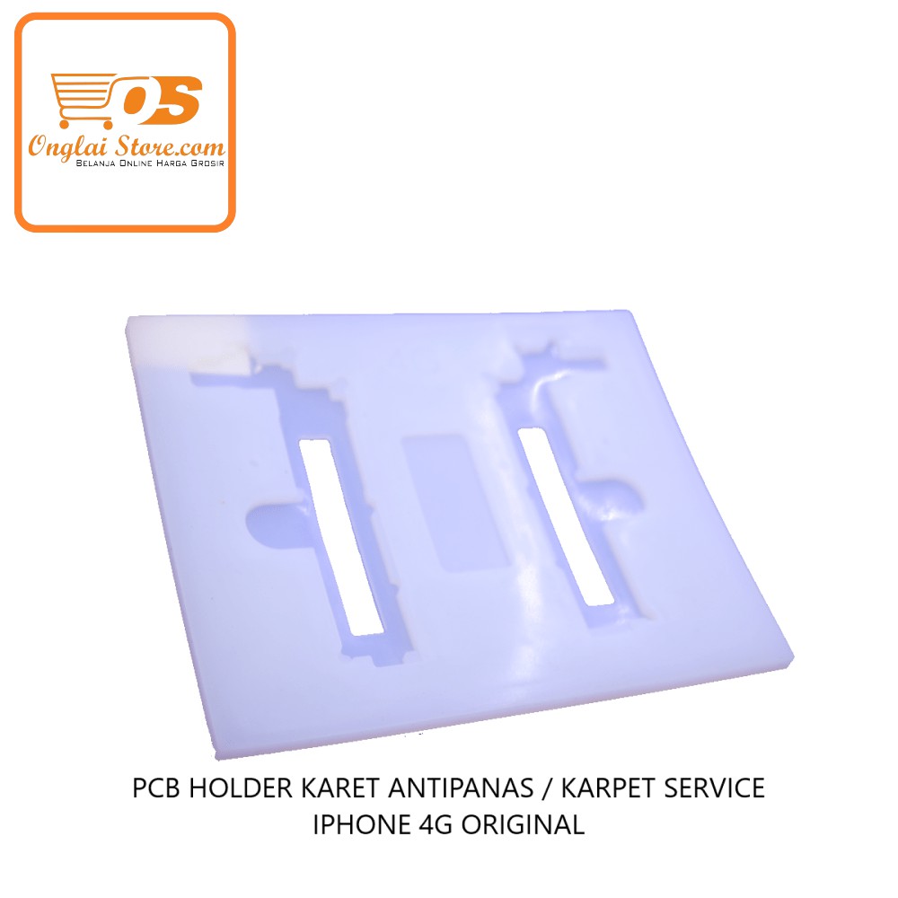 PCB HOLDER KARET ANTIPANAS / KARPET SERVICE IPHONE 4G ORIGINAL (HARGA SPESIAL)