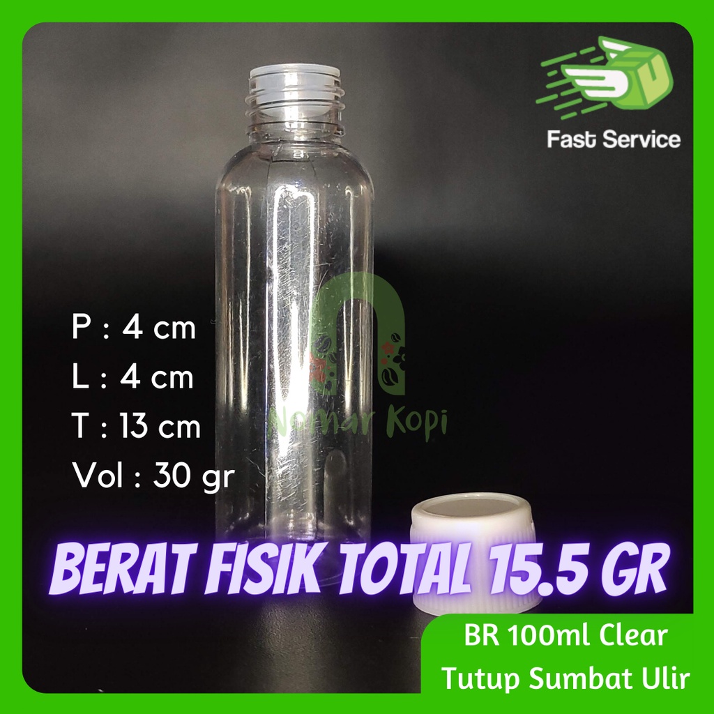 Botol 70ML Tabular Fliptop