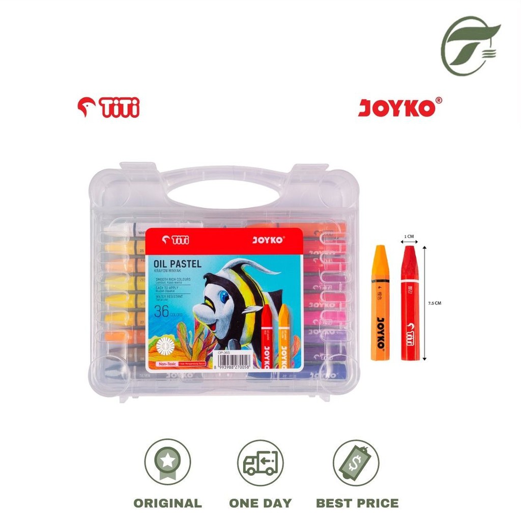 

OIL PASTELL 36 COLOUR OP-36S TITI/JOYKO
