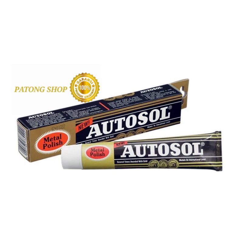 Autosol Metal Polish 50gr pembersih logam pengkilap chrome