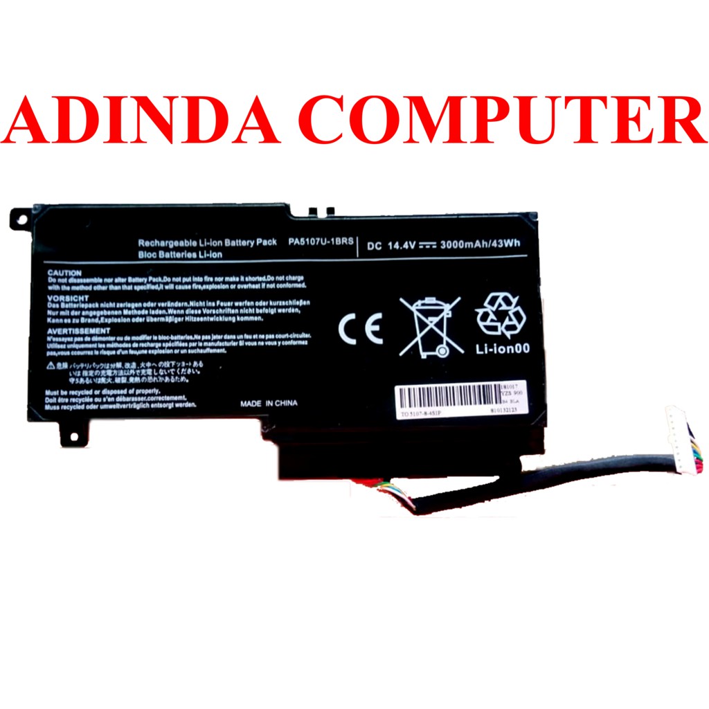 Baterai Toshiba L40 L40-A L40A L40 S40-Dt-A L55 L55t