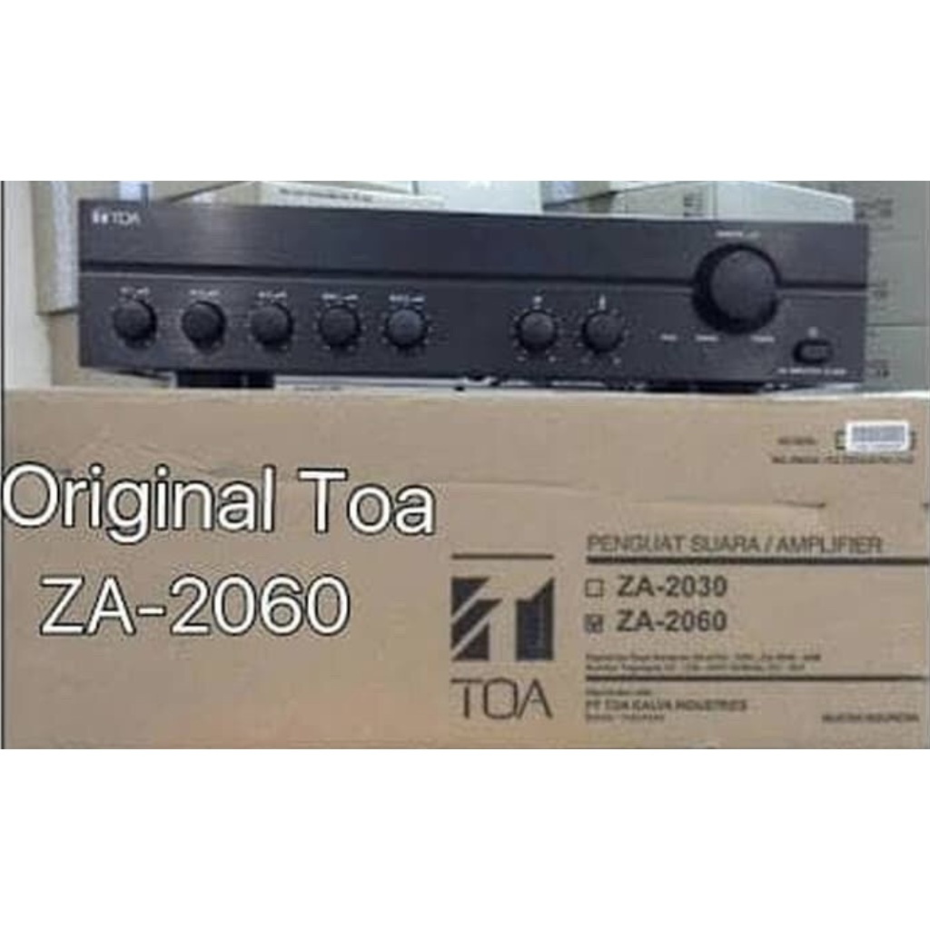 Amplifier TOA ZA - 2060 ( 60 w ) original za2060 Za 2060