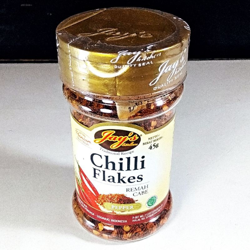 

Jay's Chilli Flakes 46gr - Remah Cabe