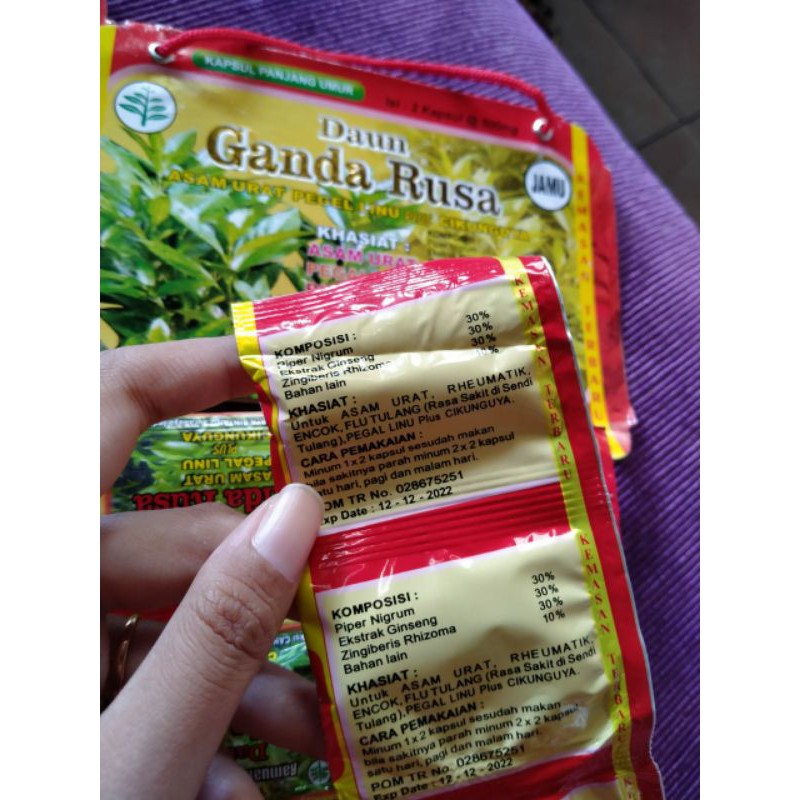 Daun Ganda Rusa