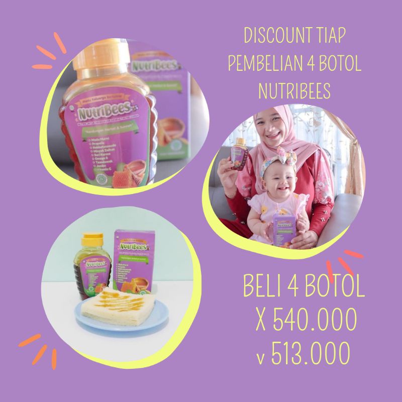 

TERMURAH BELI 4 PCS | MADU KELUARGA NUTRIBEES