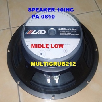 SPEAKER 10 INC LAD VOKAL KERAS