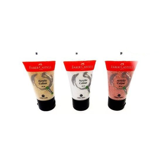 

Cat Acrylic Glitter Faber / Cat Glitter Berbagai Warna / Faber Castell Acrylic Glitter Colour 30 ml
