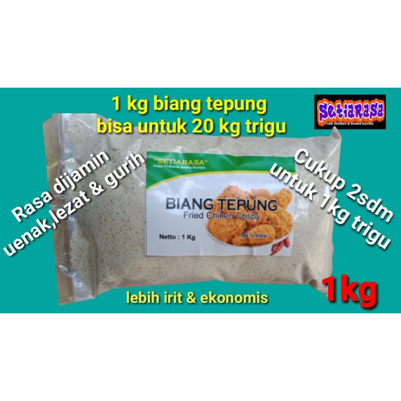 

BIANG TEPUNG FRIED CHICKEN 1KG