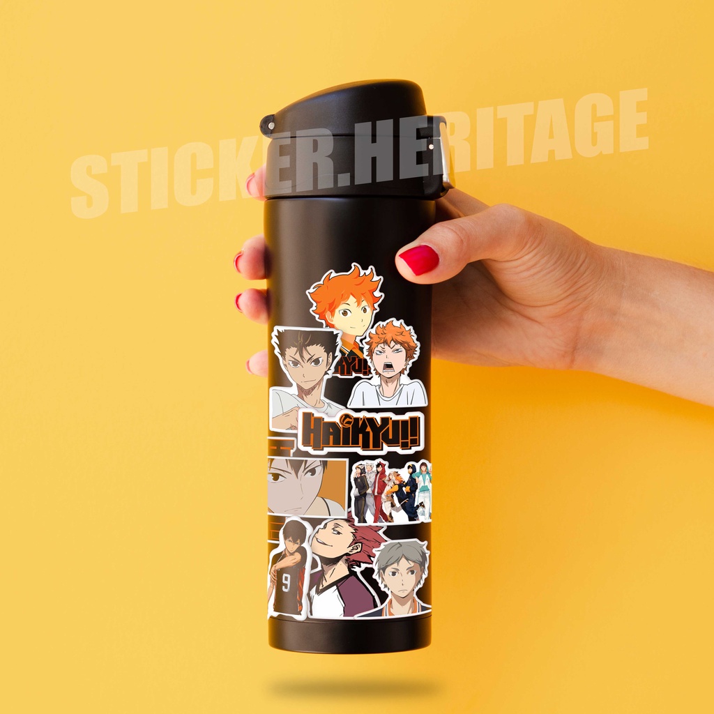 STIKER ANIME HAIKYU POSTER ANIME Laptop Waterproof DIY HP motor helm mobil ipad table