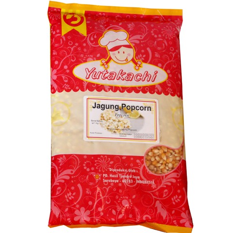 Jagung Popcorn Super 1Kg Mentah Yutakachi / Jagung Popcorn Mentah Kiloan / Jagung Berondong Super / Pusat Bumbu