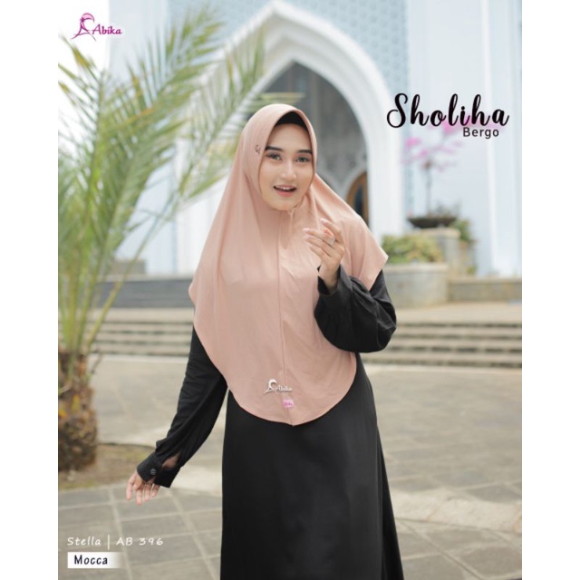 (BISA COD) BERGO SHOLIHA ABIKA HIJAB