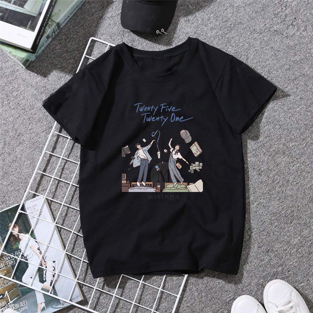 Kaos Korean Drama Twenty Five Twenty One Aesthetic S-XXXL Dewasa dan Anak