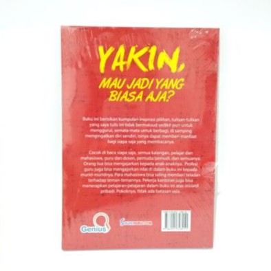 BUKU INSPIRASI - YAKIN, MAU JADI ORANG YANG BIASA AJA? 60 LANGKAH MENJADI ORANG YANG MENARIK-2