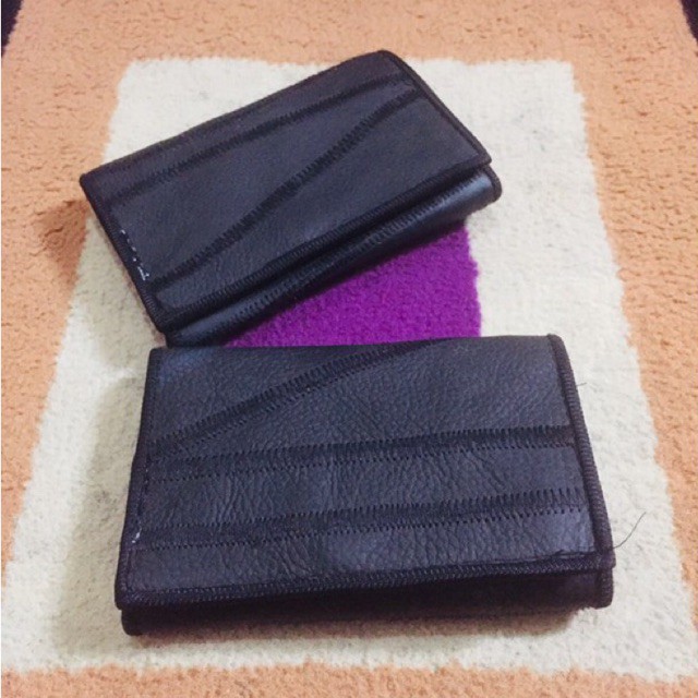 [AHLMN] Dompet asli Indonesia, model sambung siksak bahan kulit. SL3 #dompet #dompetpria