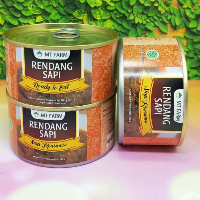 Rendang Sapi Kaleng,(Jawa Timur)