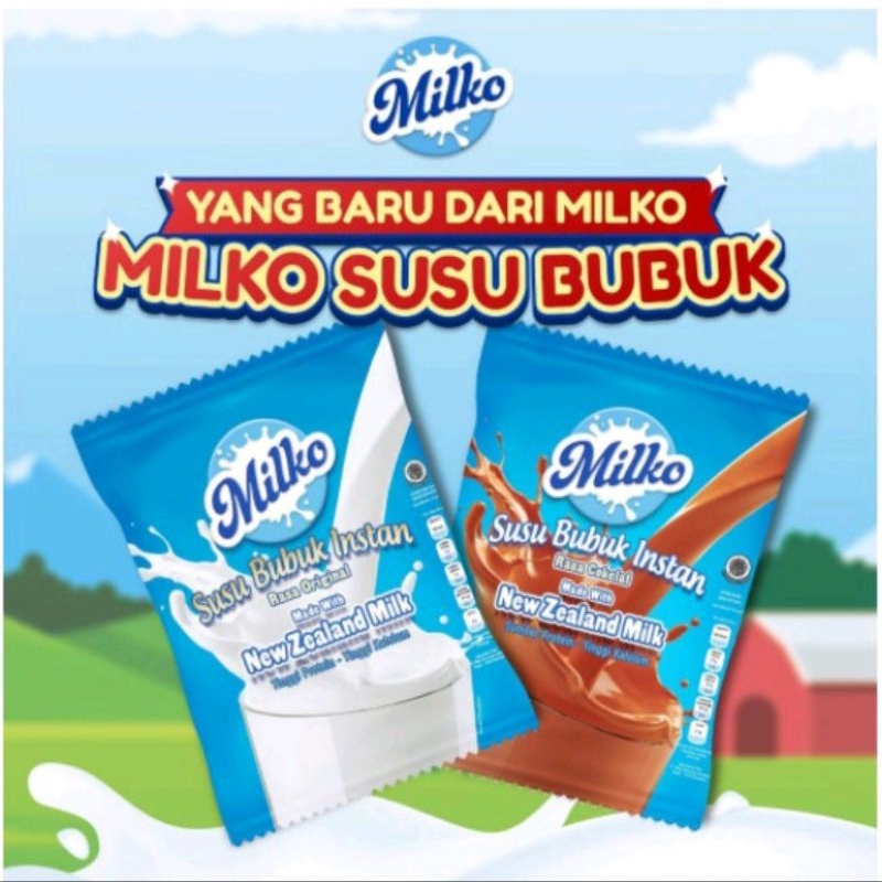 Milko Susu Bubuk (per10sachet)
