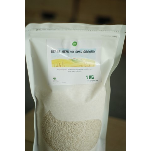 

Beras Menthik Susu Organik (1Kg)